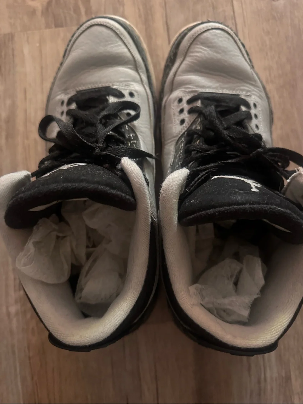 Jordan Black and White Low-Top Sneaker